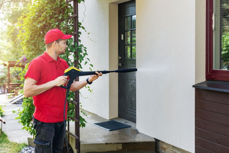 Exterior House Power Washing